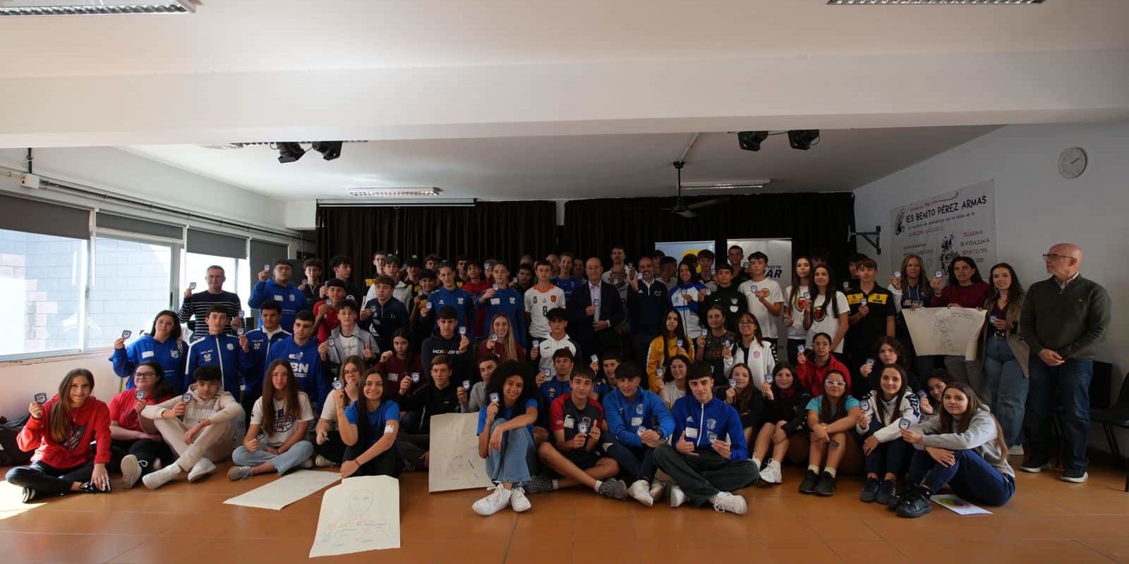 FOTO. Jornada Capitanes en + celebrada este sábado en el IES Benito Pérez Armas, en SC de Tenerife