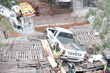 HOMBRE FALLECIDO TRAS SALIRSE DE UNA VÍA CON SU VEHÍCULO ENH SAN MIGUEL DE ABONA 18-3-25