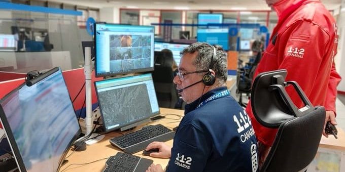 HOMBRE HERIDO AL CHOCAR SU VEHÍCULO CONTRA UN MURO-SANTA CRUZ 13-3-25