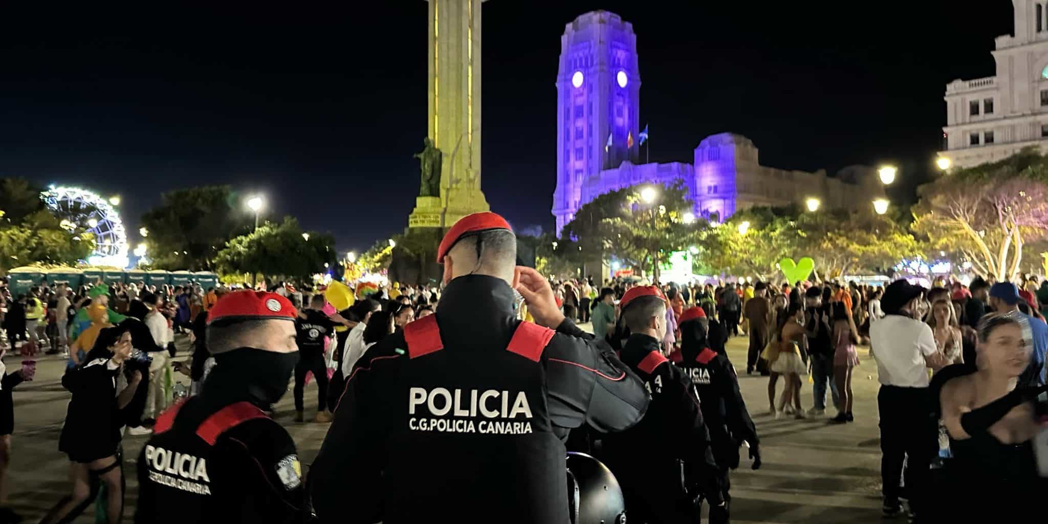 LA POLICÍA AUTONÓMICA REFORZÓ LA SEGURIDAD DEL CARNAVAL DE SANTA CRUZ 9-3-25