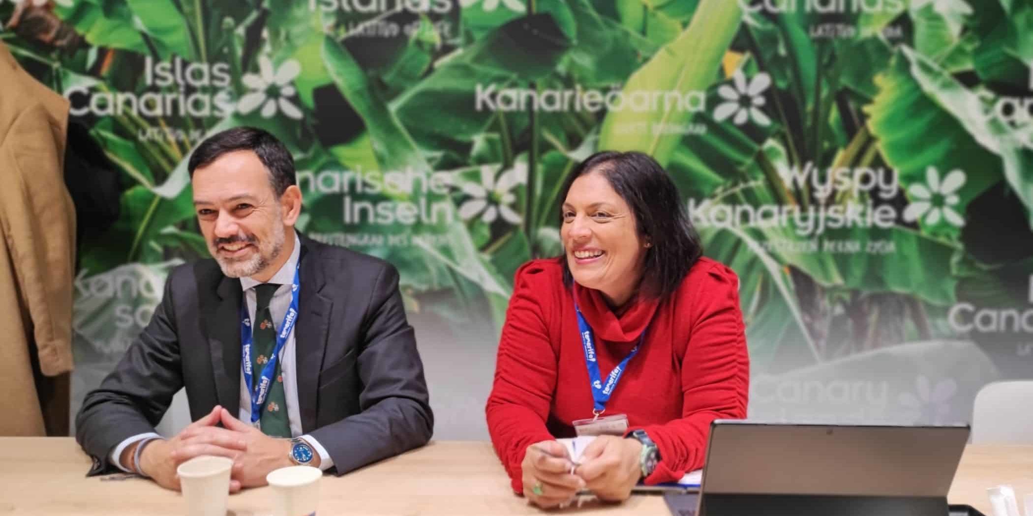 Lope Afonso y Dimple Melwani, en la ITB de Berlín 2024