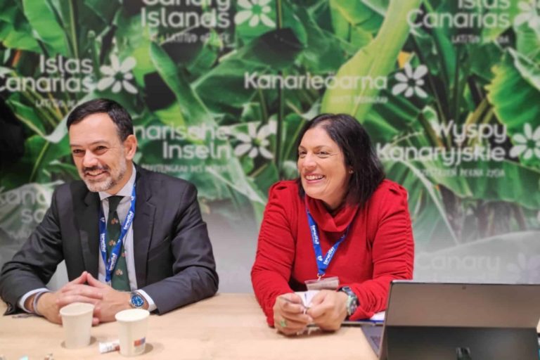 Lope Afonso y Dimple Melwani, en la ITB de Berlín 2024