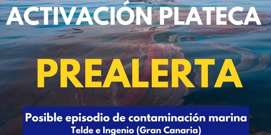 PREALERTA POR CONTAMINACIÓN MARINA 12-3-25