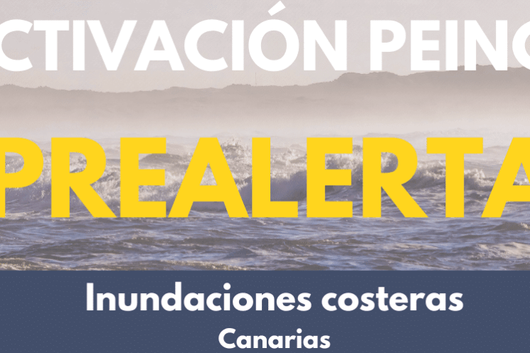PREALERTA POR INUNDACIONES COSTERAS EN CANARIAS 16-3-25