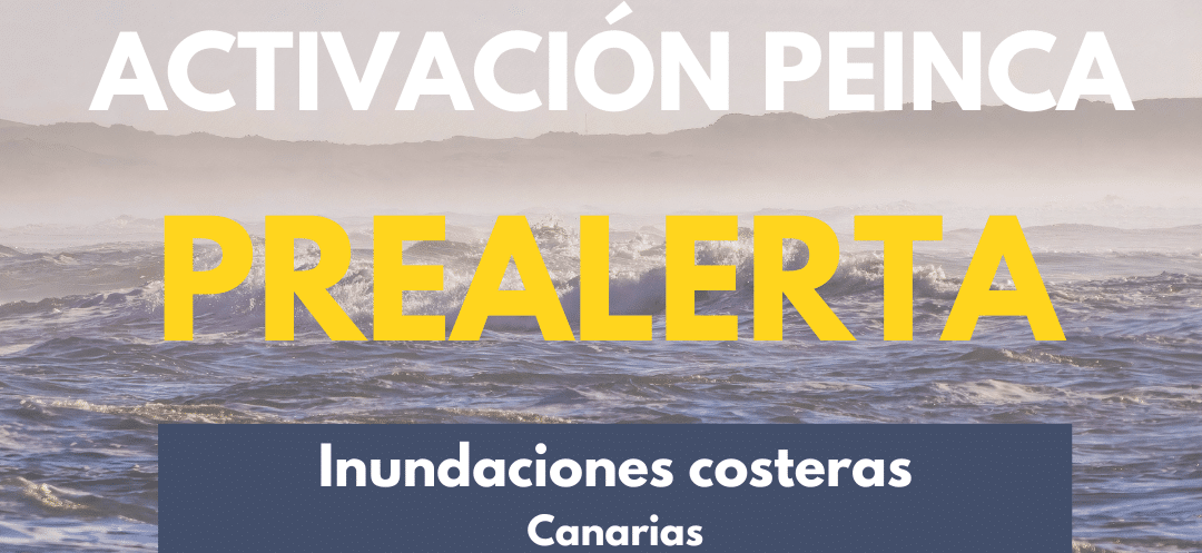 PREALERTA POR INUNDACIONES COSTERAS EN CANARIAS 16-3-25