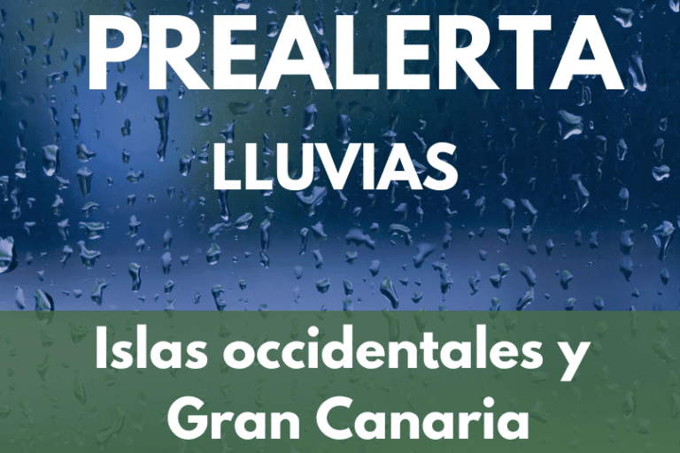 PREALERTA POR LLUVIAS EN CANARIAS-ACTUALIZACIÓN 1-3-25