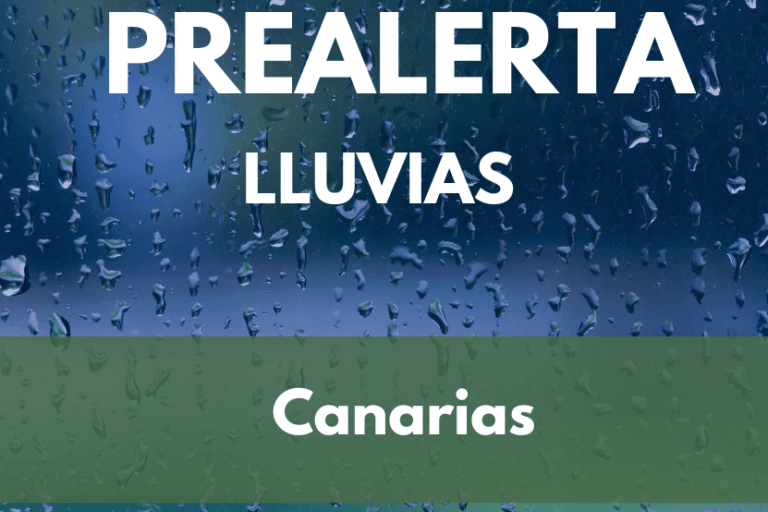 PREALERTA POR LLUVIAS EN CANARIAS-ACTUALIZACIÓN 4-3-25