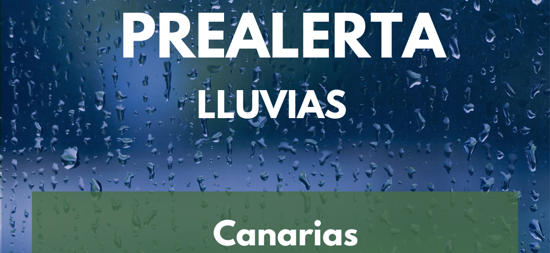PREALERTA POR LLUVIAS EN TODO EL ARCHIPIÉLAGO 3-3-25