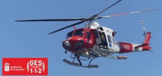 SURFISTA HERIDO EVACUADO EN UN HELICÓPTERO DEL GES EN LA LAGUNA 14-3-25