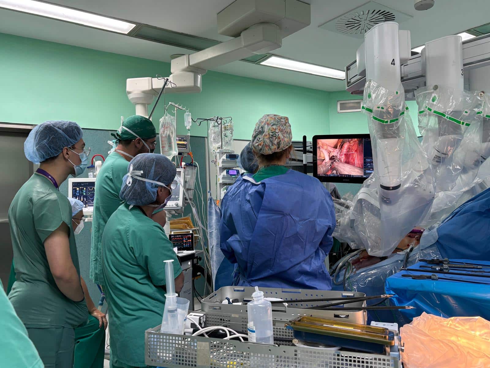 Tx renal vivo con da vinci2
