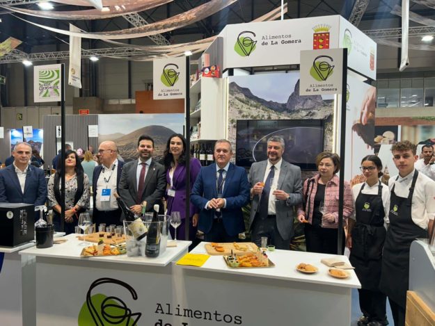 070425 La consejera insular de Sector Primario, Noelia Morales, en la inauguración del Salón Gourmets de Madrid