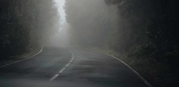 090425 Carretera de La Gomera durante temporal de lluvias