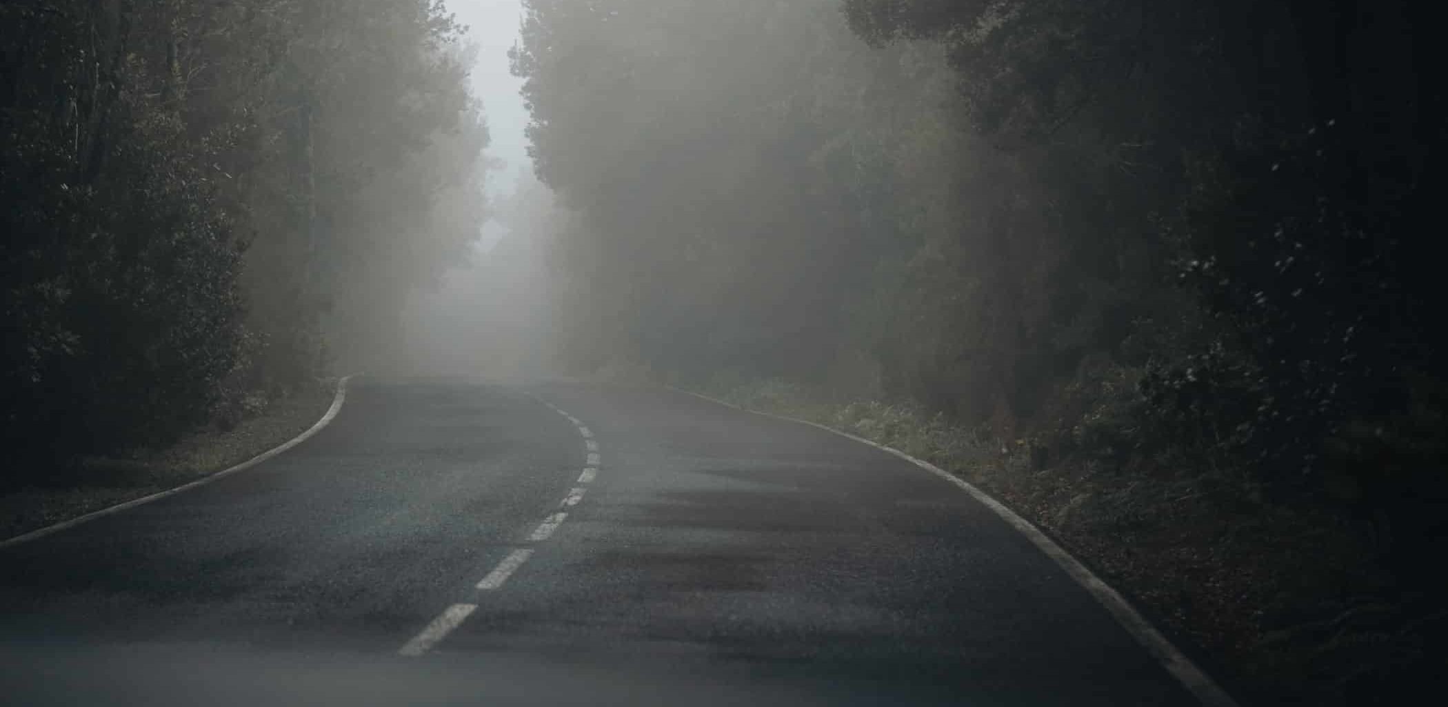 090425 Carretera de La Gomera durante temporal de lluvias