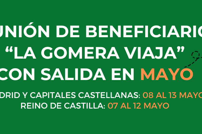 120425 reunión informativa para beneficiarios del programa La Gomera Viaja con salidas en mayo