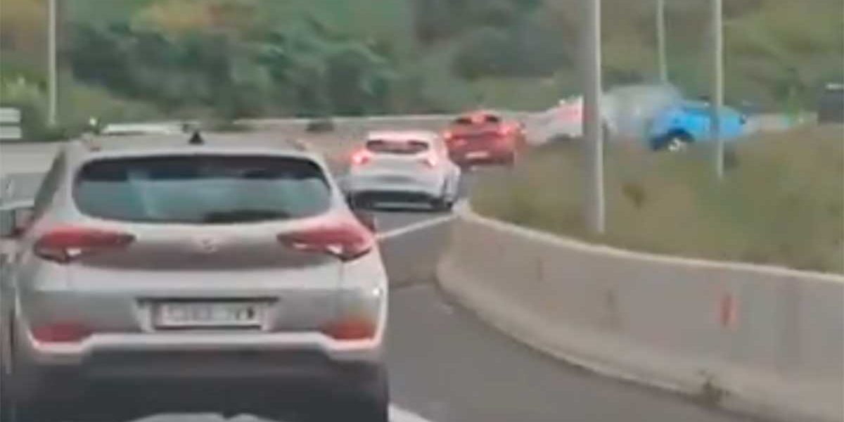 ACCIDENTE EN LA TF-5 20-4-25