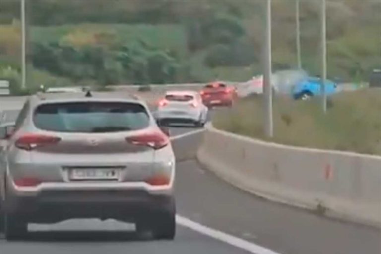 ACCIDENTE EN LA TF-5 20-4-25