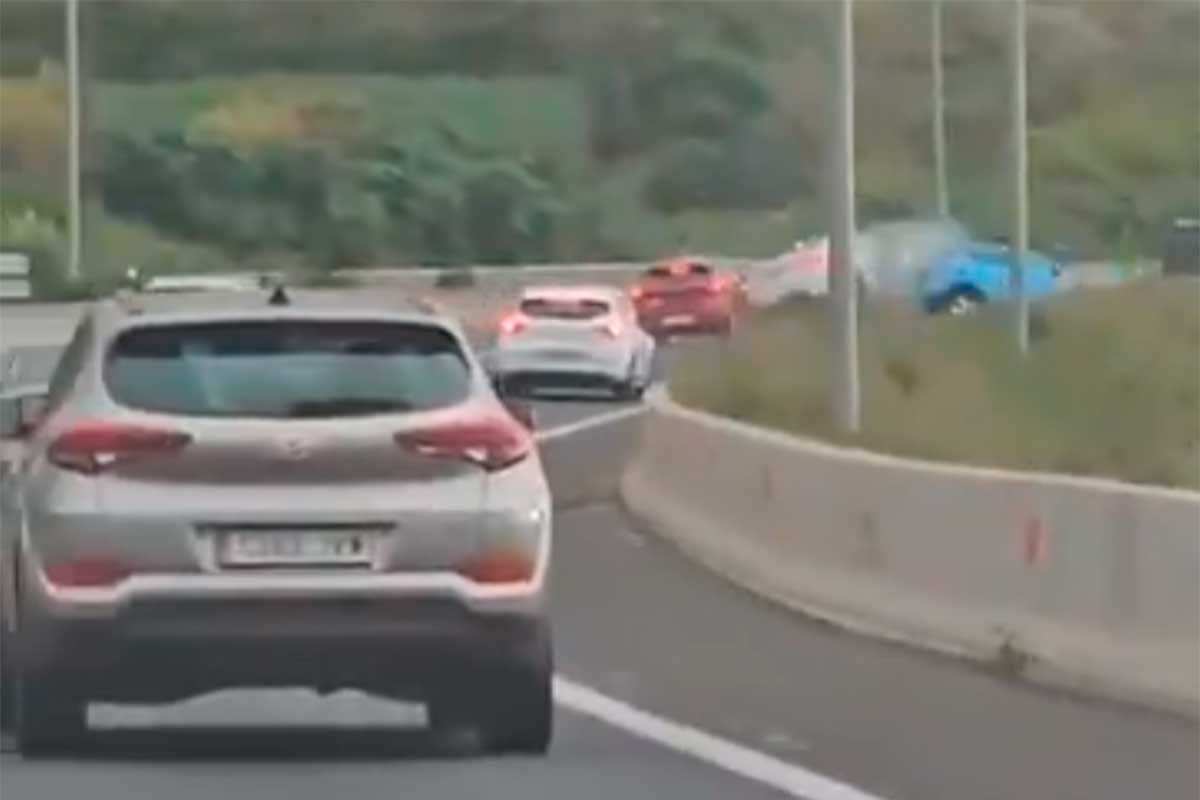 ACCIDENTE EN LA TF-5 20-4-25