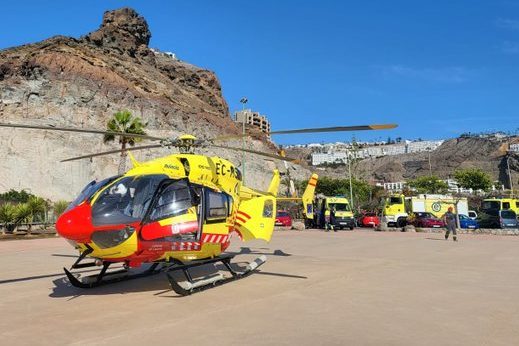 BAÑISTA SACADO DEL AGUA CON SIGNOS DE AHOGAMIENTO EN GRAN CANARIA 4-4-25