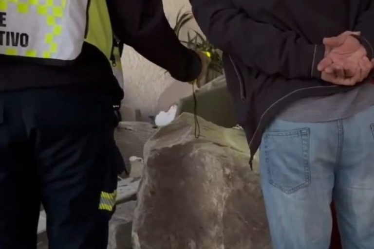 CAÍDA DE UNA PIEDRA EN BAJAMAR 15-4-25
