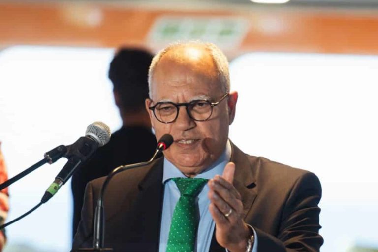 Casimiro Curbelo durante un acto
