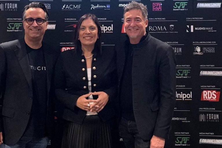 Diego Navarro, Dimple Melwani y Marco Patrignani