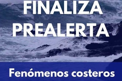 FINALIZA LA PREALERTA POR FENÓMENOS COSTEROS EN CANARIAS 10-4-25