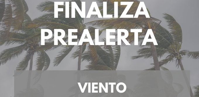 FINALIZA LA PREALERTA POR VIENTO EN CANARIAS 30-4-25