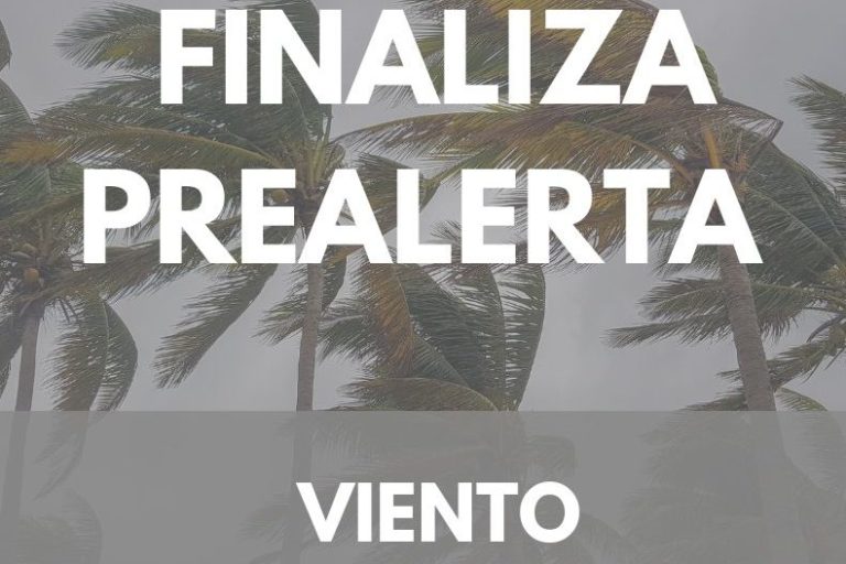 FINALIZA PREALERTA POR VIENTO EN CANARIAS 22-4-25
