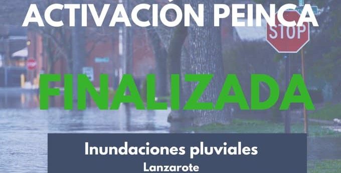 FINALIZADA LA ACTIVACIÓN DEL PEINCA EN LANZAROTE 13-4-25