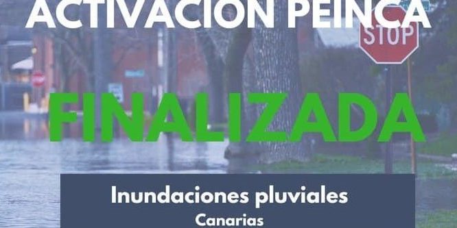 FINALIZADA LA ACTIVACIÓN DEL PEINCA POR INUNDACIONES PLUVIALES EN CANARIAS 11-4-25