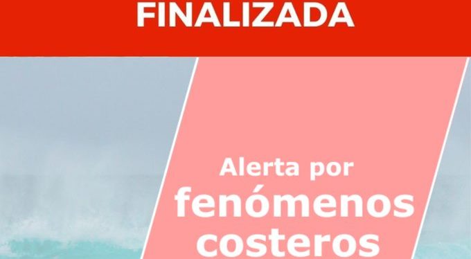 FINALIZADA LA ALERTA POR FENÓMENOS COSTEROS EN CANARIAS 4-4-25