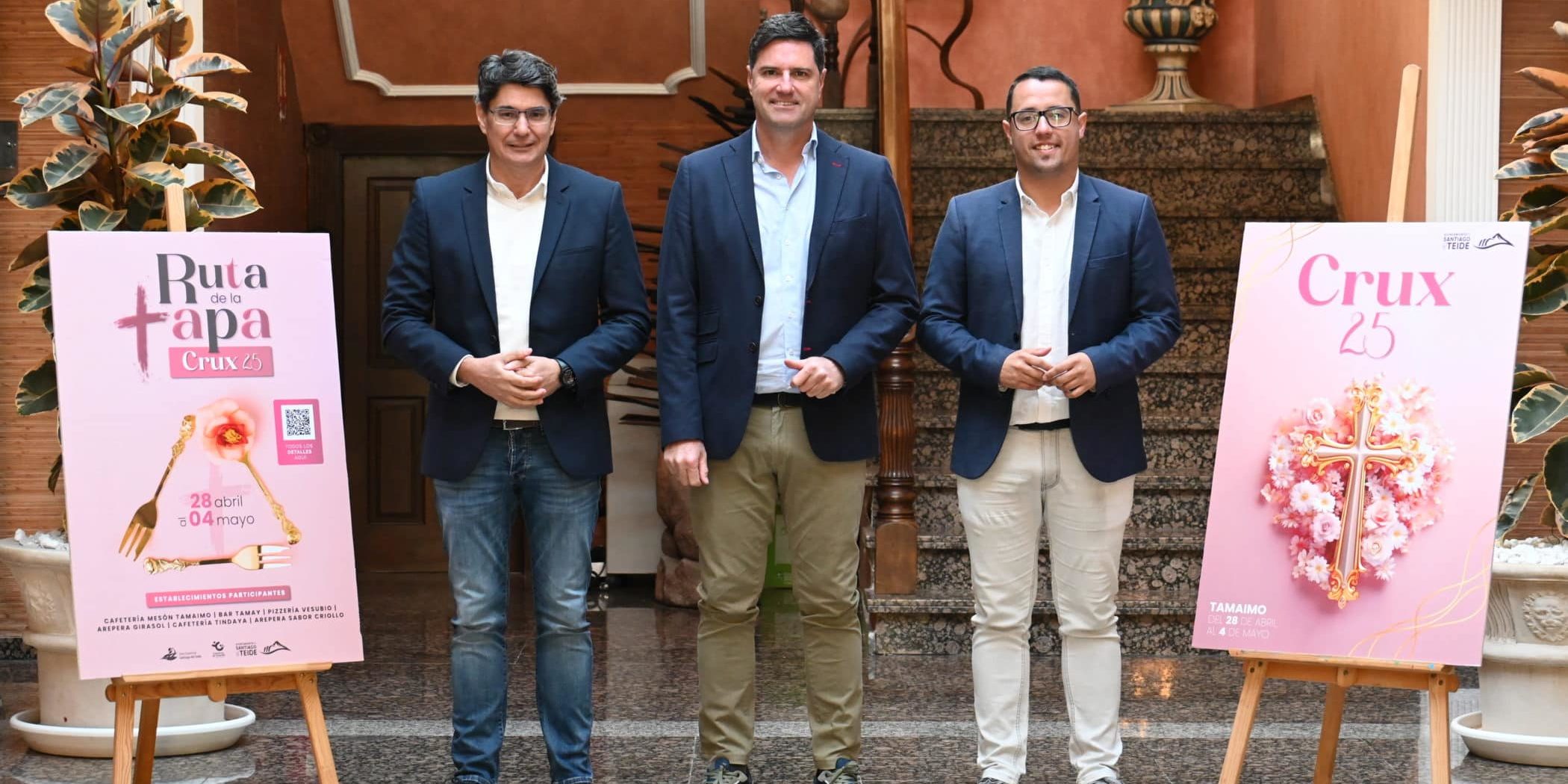 Foto de la presentación del evento CRUX25