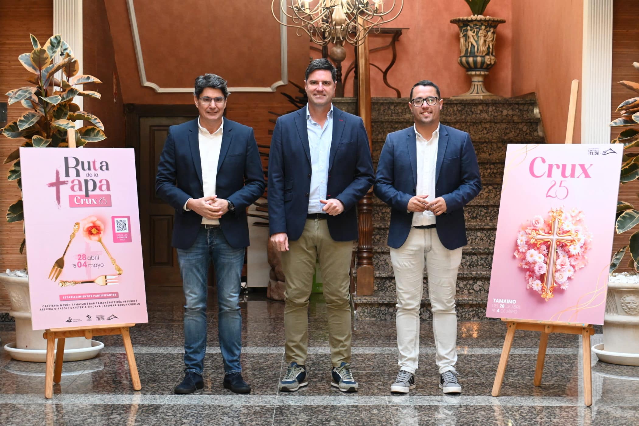 Foto de la presentación del evento CRUX25
