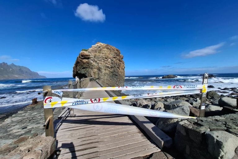 INCIDENCIAS EN CANARIAS POR EL PASO DE LA BORRASCA NURIA 3-4-25