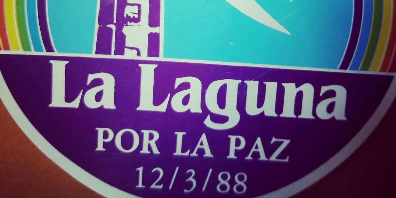 La Laguna por la paz 1988