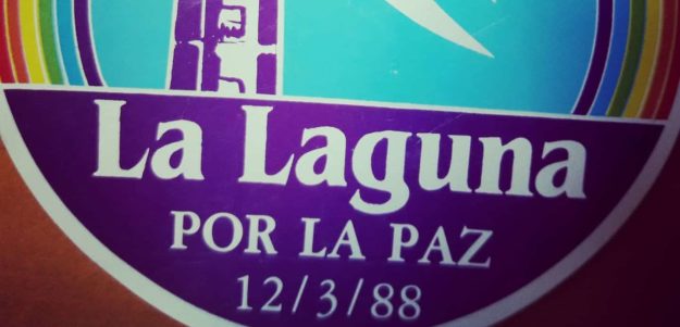 La Laguna por la paz 1988