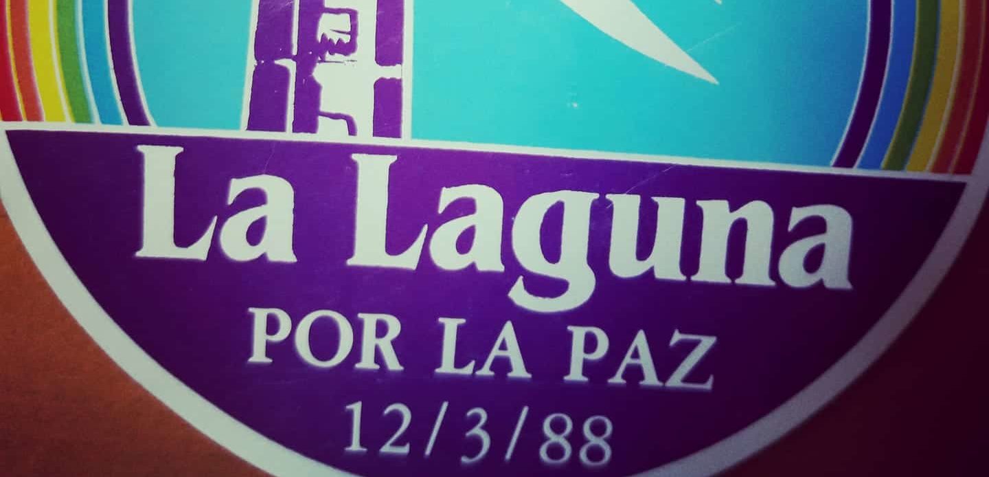 La Laguna por la paz 1988