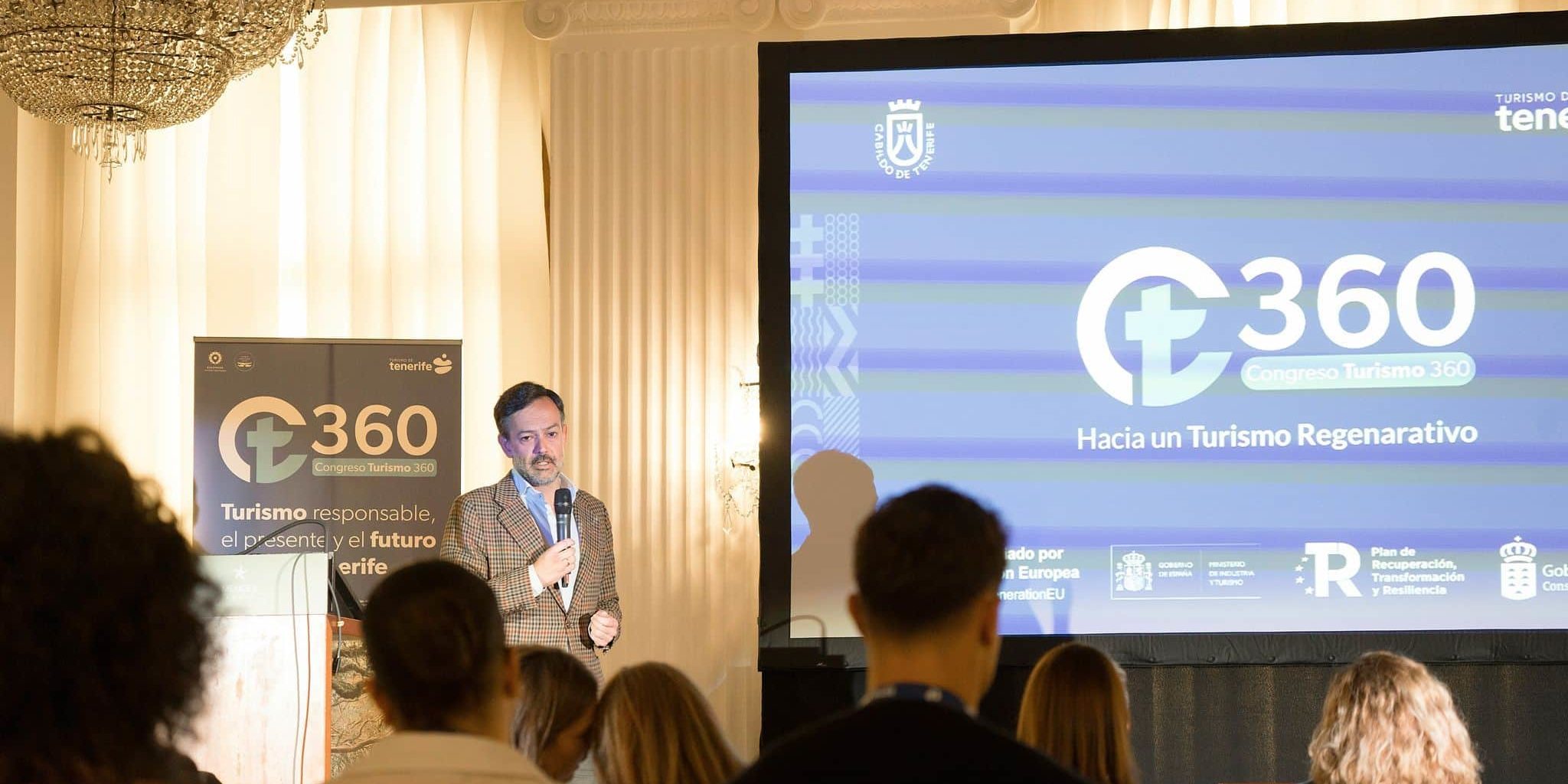 Lope Afonso en el Congreso de Turismo