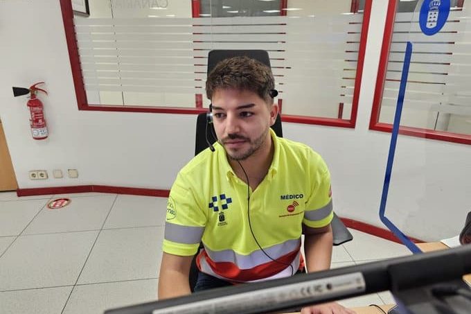MOTORISTA HERIDO GRAVE TRAS SUFRIR UNA CAÍDA EN VALSEQUILLO-GRAN CANARIA 17-4-25