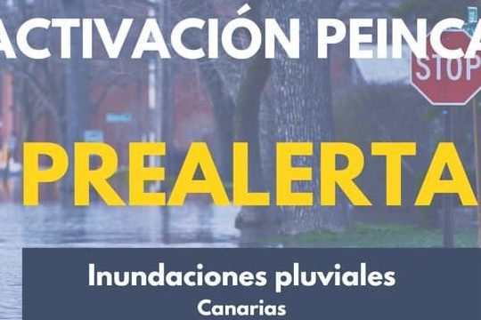 PREALERTA POR INUNDACIONES PLUVIALES-ACTIVACIÓN PEINCA 8-4-25