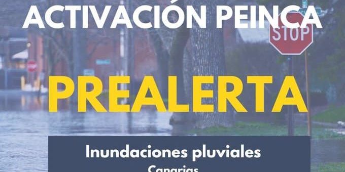 PREALERTA POR INUNDACIONES PLUVIALES-ACTIVACIÓN PEINCA 8-4-25