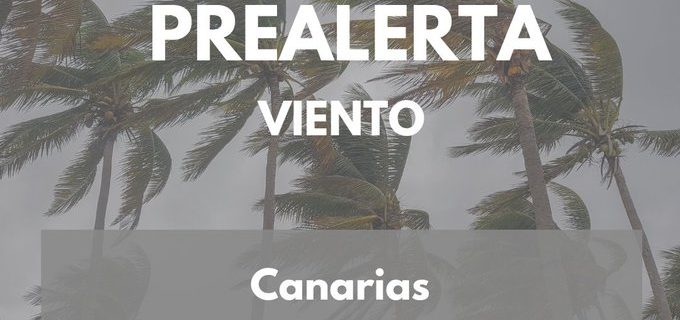 PREALERTA POR VIENTO EN CANARIAS 19-4-25