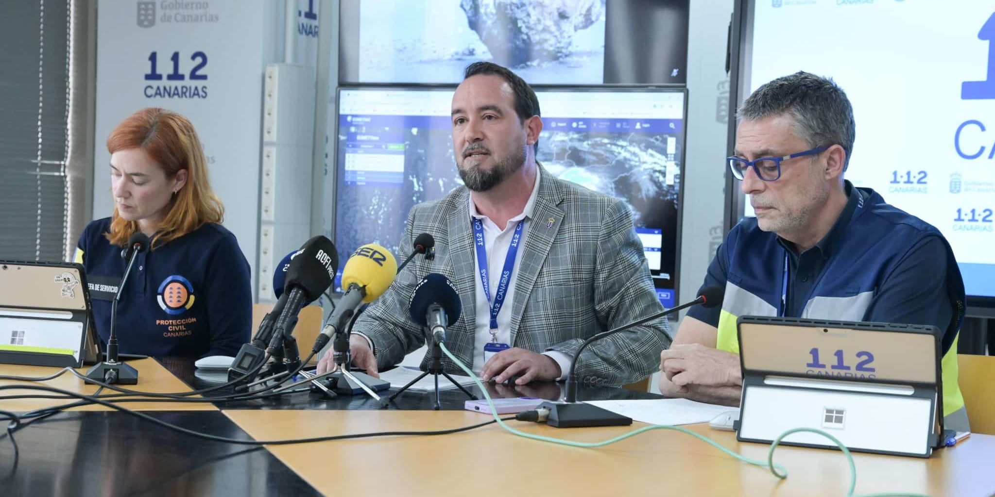 PRECAUCIÓN ANTE LA POSIBILIDAD DE DESPRENDIMIENTOS TRAS LAS LLUVIAS CAÍDAS EN CANARIAS 10-4-25