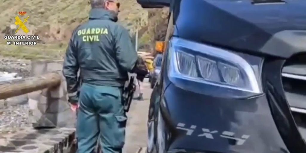 VIGILANCIA DE LA GUARDIA CIVIL EN LA SEMANA SANTA DE TENERIFE 16-4-25