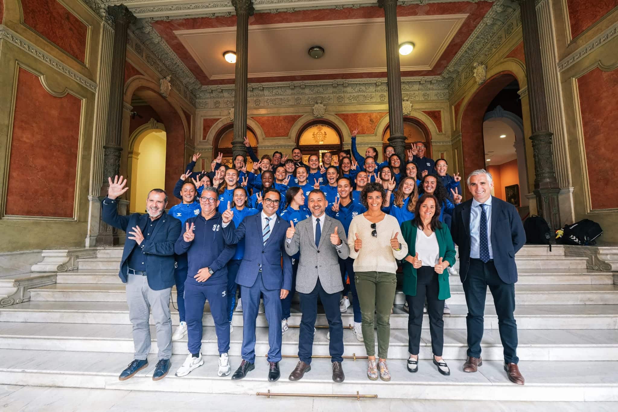 250509 Recepción Ascenso Fundación CD Tenerife