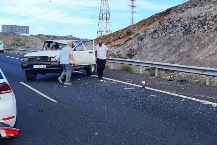 ACCIDENTE EN LA TF-1 22-5-25