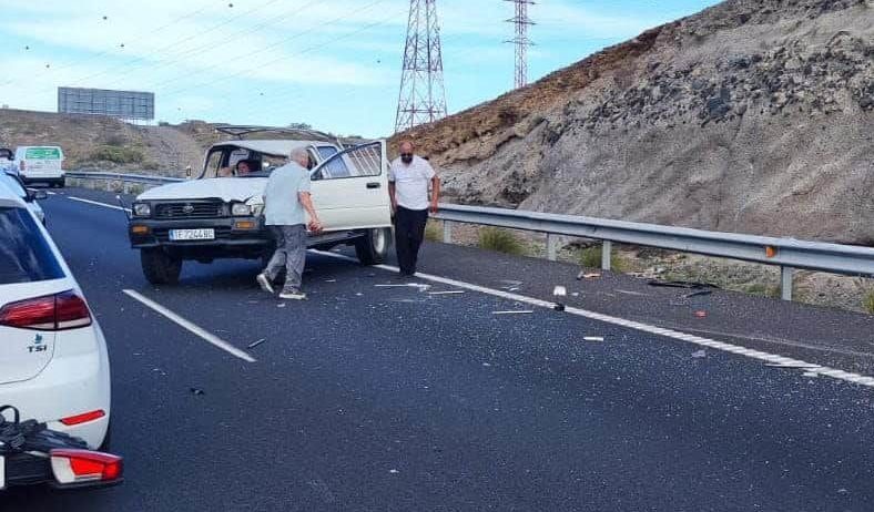 ACCIDENTE EN LA TF-1 22-5-25