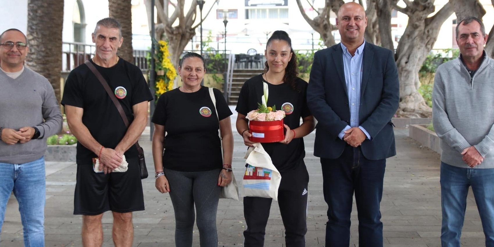 Campeona de Tenerife de boxeo