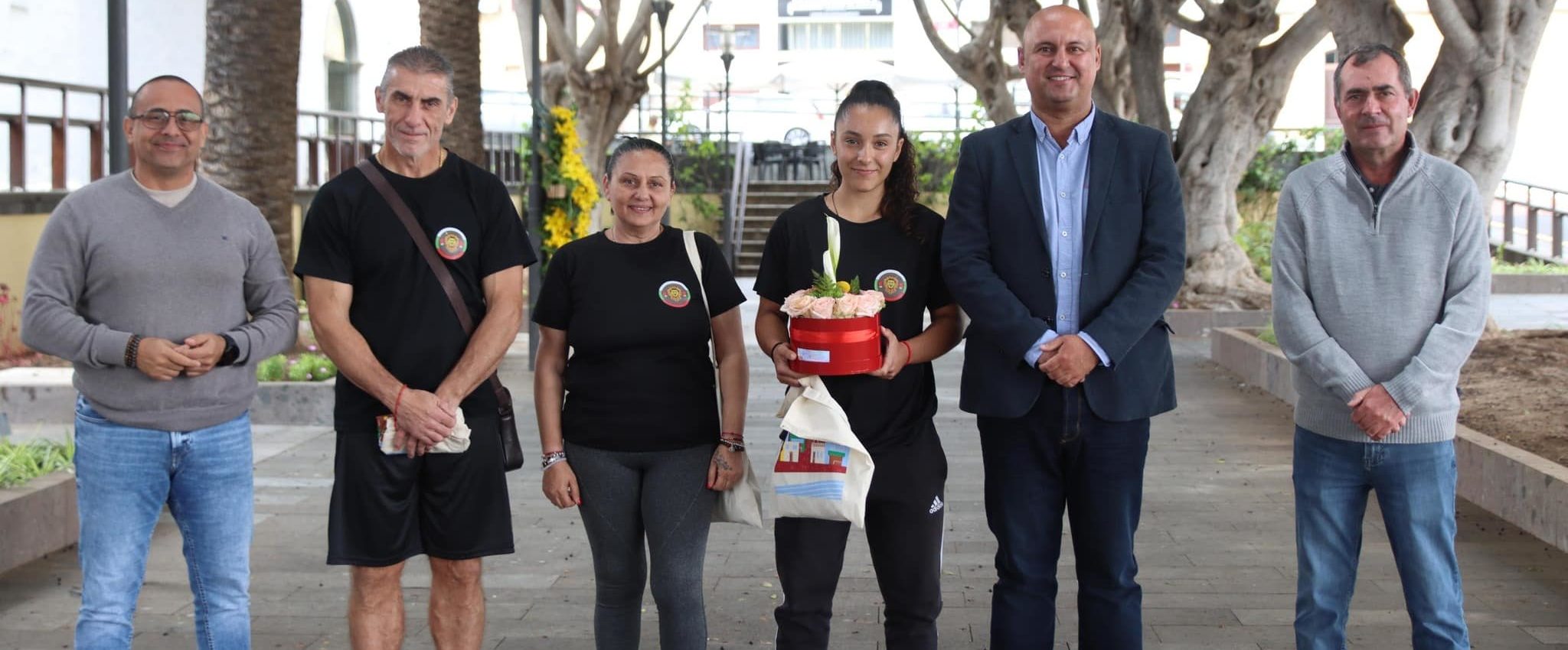 Campeona de Tenerife de boxeo