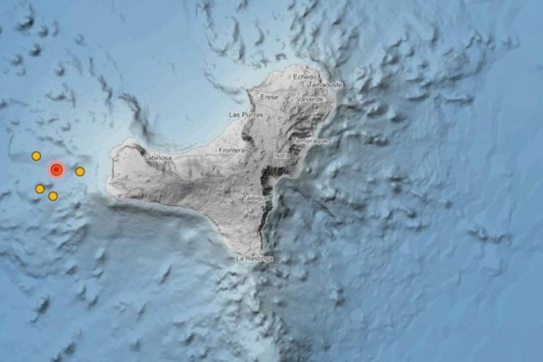 ENJAMBRE SÍSMICO EN EL HIERRO 19-5-25